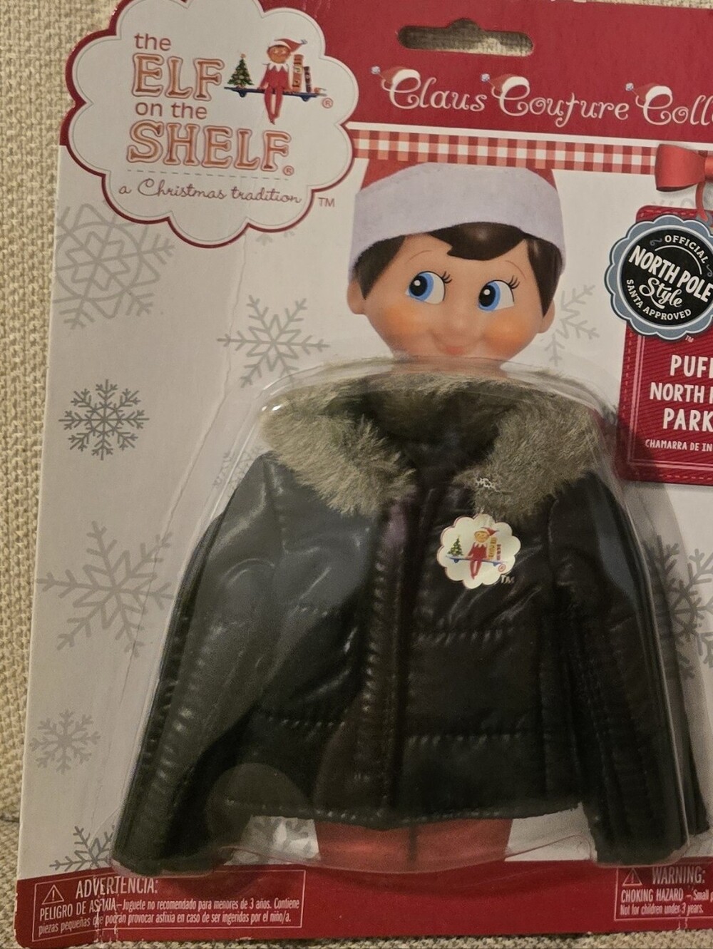 The Elf on the Shelf Claus Couture Collection Puffy North Pole Parka Coat